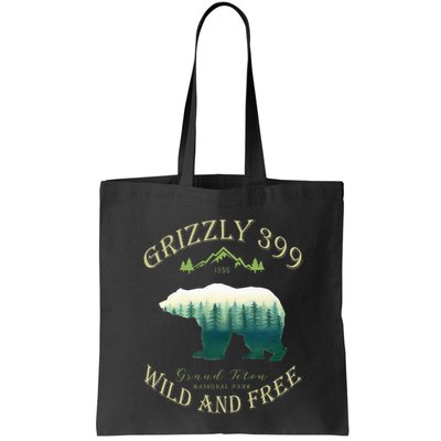 Queen Of The Teton Grizzly 399 Bear Wildlife Forest Preserve Bag