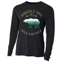 Queen Of The Teton Grizzly 399 Bear Wildlife Forest Preserve Cooling Performance Long Sleeve Crew