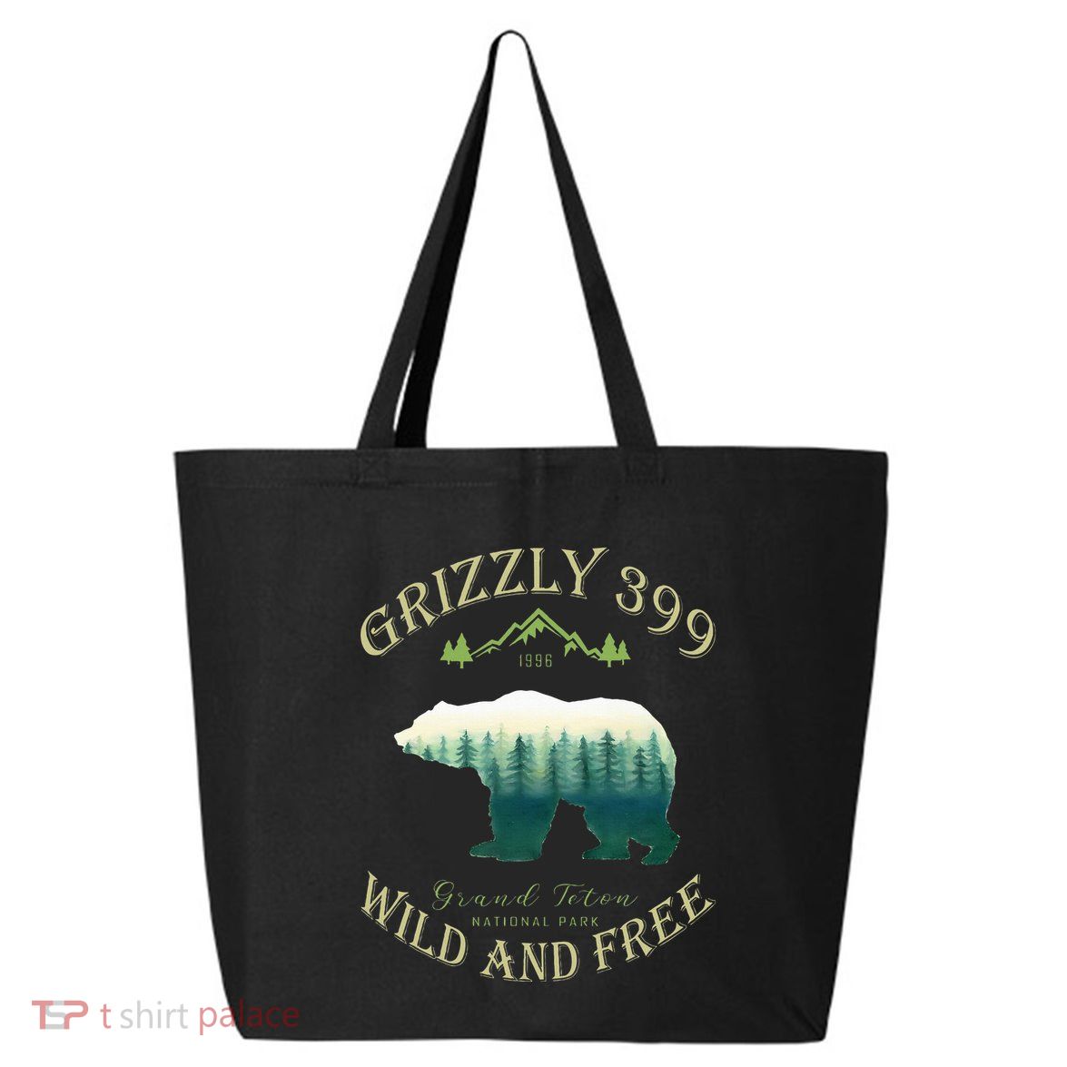 Queen Of The Teton Grizzly 399 Bear Wildlife Forest Preserve 25L Jumbo Tote