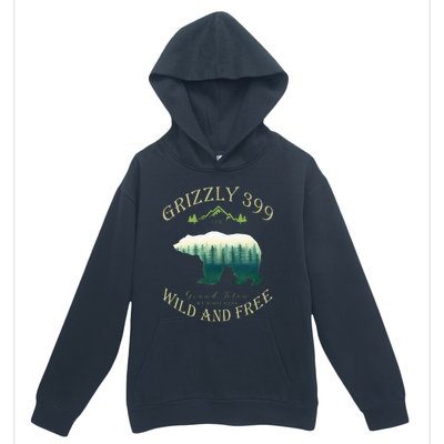 Queen Of The Teton Grizzly 399 Bear Wildlife Forest Preserve Urban Pullover Hoodie