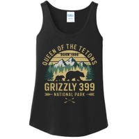 Queen Of The Tetons Grizzly 399 National Park Preserve Ladies Essential Tank