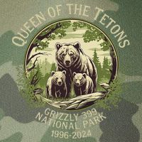 Queen Of The Tetons Grizzly 399 Wildlife Preserve 19962024 Legacy Tie Dye Trucker Hat