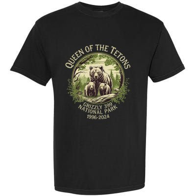 Queen Of The Tetons Grizzly 399 Wildlife Preserve 19962024 Garment-Dyed Heavyweight T-Shirt