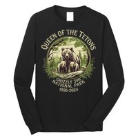 Queen Of The Tetons Grizzly 399 Wildlife Preserve 19962024 Long Sleeve Shirt