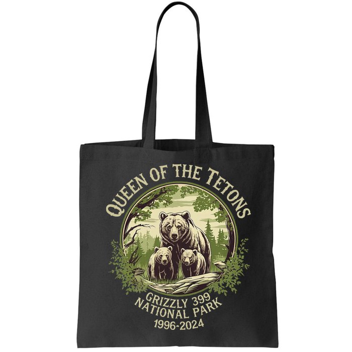 Queen Of The Tetons Grizzly 399 Wildlife Preserve 19962024 Bag