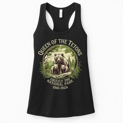 Queen Of The Tetons Grizzly 399 Wildlife Preserve 19962024 Womens Tank Top