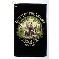 Queen Of The Tetons Grizzly 399 Wildlife Preserve 19962024 Golf Towel