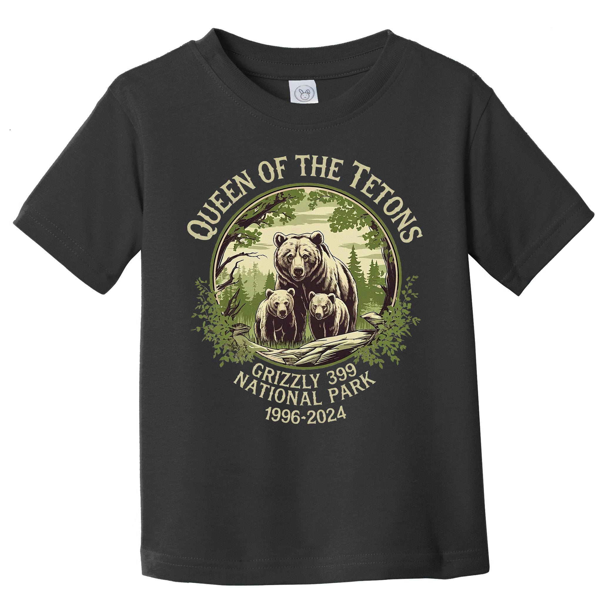 Queen Of The Tetons Grizzly 399 Wildlife Preserve 19962024 Toddler T-Shirt