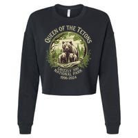 Queen Of The Tetons Grizzly 399 Wildlife Preserve 19962024 Cropped Pullover Crew