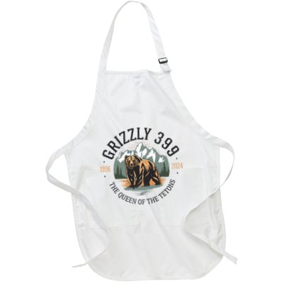 Queen Of The Tetons Grizzly 399 National Park Bear Lovers Apron