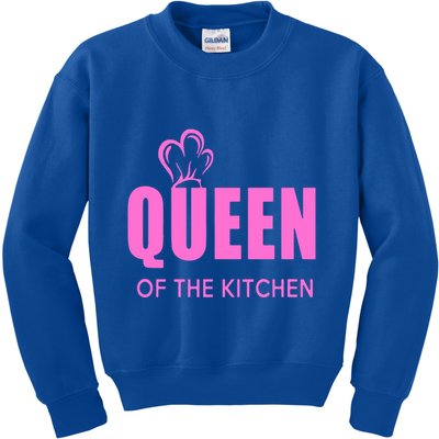 Queen Of The Kitchen Kids Sweatshirt