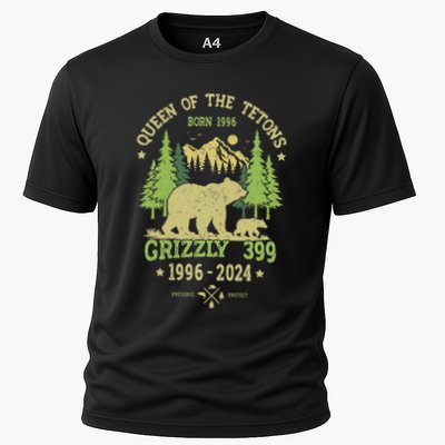 Queen Of The Tetons Grizzly 399 National Park 1996 2024 Performance Shirt