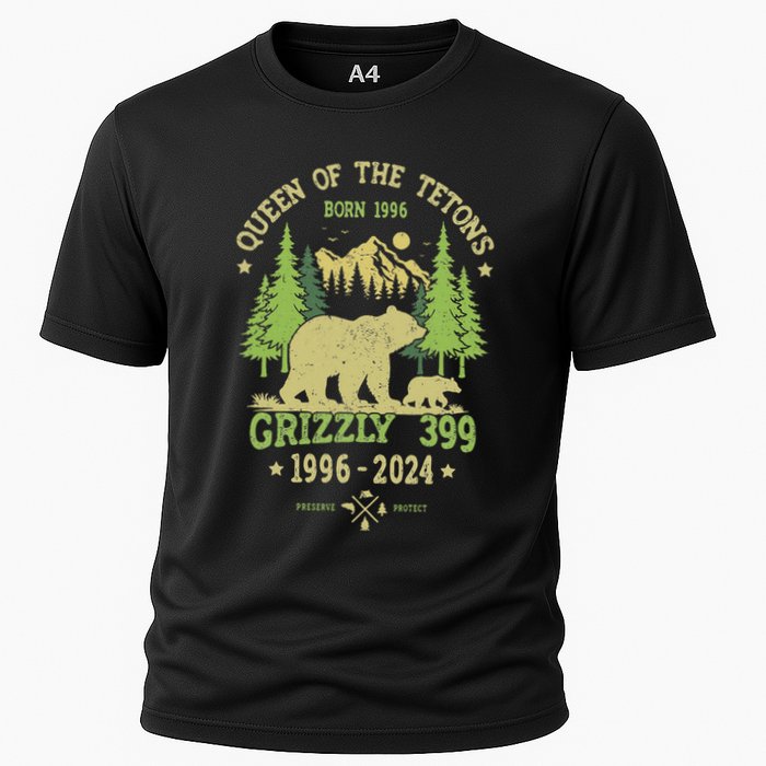 Queen Of The Tetons Grizzly 399 National Park 1996 2024 Performance Shirt
