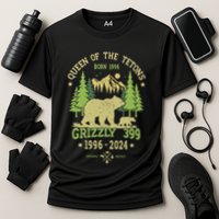 Queen Of The Tetons Grizzly 399 National Park 1996 2024 Performance Shirt