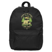 Queen Of The Tetons Grizzly 399 National Park 1996 2024 16 in Basic Backpack
