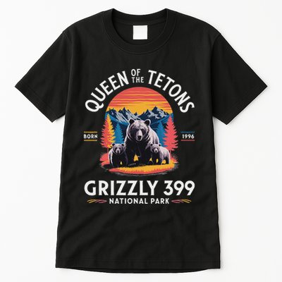 Queen Of The Tetons Grizzly 399 National Park Tall T-Shirt