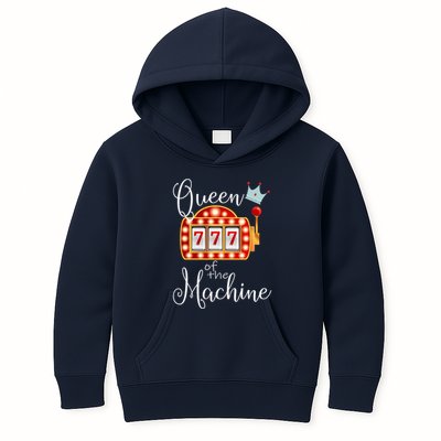 Queen Of The Machine Slot Casino Gambling Money Lovers Kids Hoodie