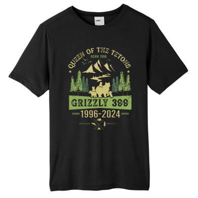 Queen Of The Tetons Grizzly 399 National Park 19962024 Tall Fusion ChromaSoft Performance T-Shirt