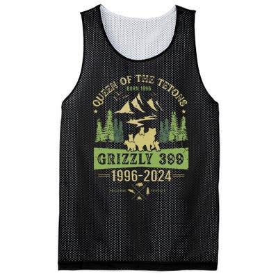 Queen Of The Tetons Grizzly 399 National Park 19962024 Mesh Reversible Basketball Jersey Tank