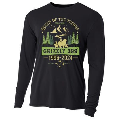 Queen Of The Tetons Grizzly 399 National Park 19962024 Cooling Performance Long Sleeve Crew