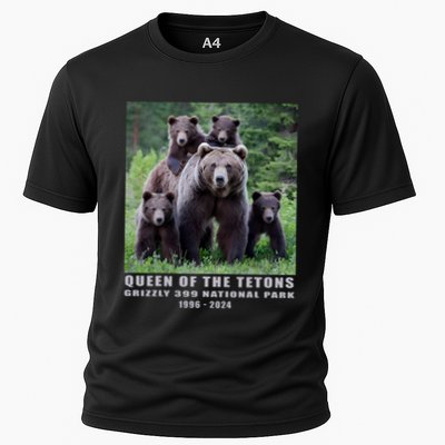 Queen Of The Tetons Grizzly 399 National Park 1996 2024 Performance Shirt