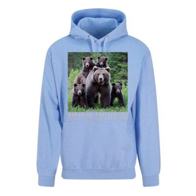 Queen Of The Tetons Grizzly 399 National Park 1996 2024 Unisex Surf Hoodie