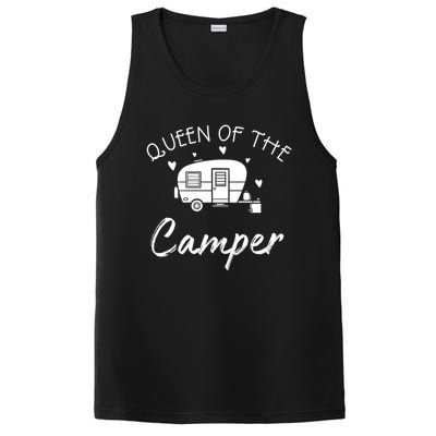 Queen Of The Camper Gift Rv Camper Road Trip Gift PosiCharge Competitor Tank