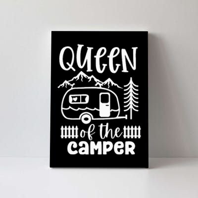 Queen Of The Camper RV Camping Camp Lover Camping Life Canvas