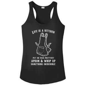 Queen Of The Kitchen Cooking Ladies PosiCharge Competitor Racerback Tank