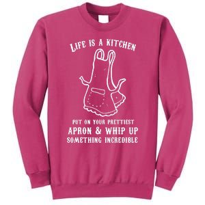 Queen Of The Kitchen Cooking Sweatshirt