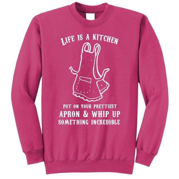 Queen Of The Kitchen Cooking Sweatshirt