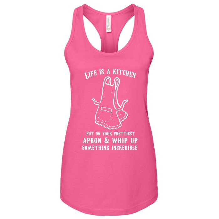 Queen Of The Kitchen Cooking Women's Racerback Tank