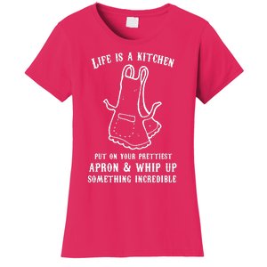 Queen Of The Kitchen Cooking Women's T-Shirt