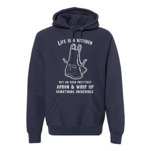 Queen Of The Kitchen Cooking Premium Hoodie