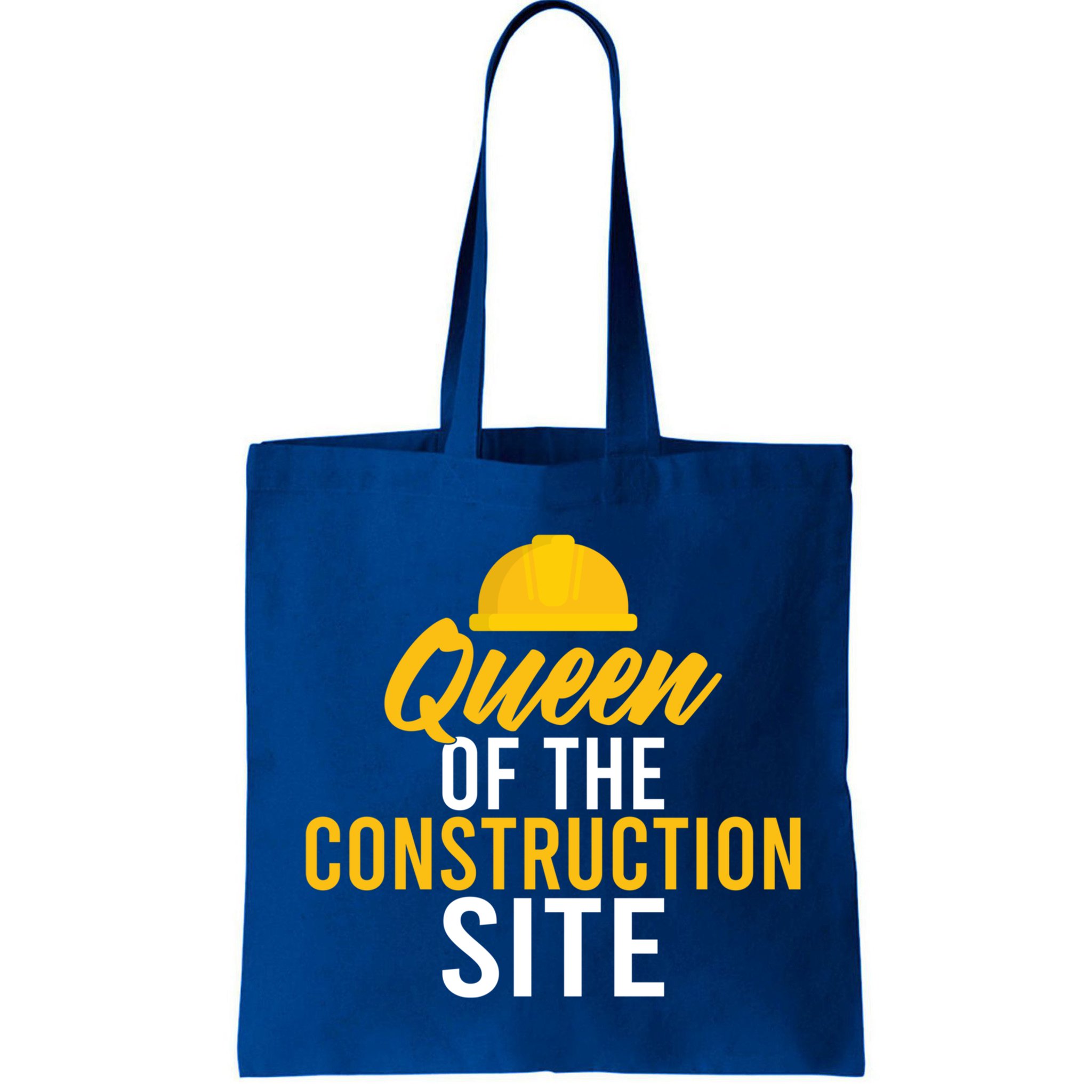 Queen Of The Construction Site Funny Construction Worker Gift Bag