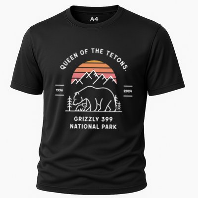 Queen Of The Tetons Grizzly 399 National Park 1996 2024 Performance Shirt