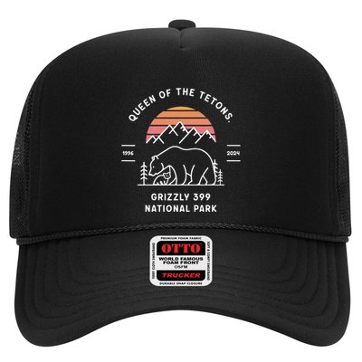 Queen Of The Tetons Grizzly 399 National Park 1996 2024 Trucker Hat