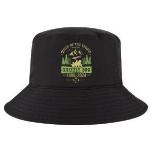 Queen Of The Tetons Grizzly 399 National Park 1996 2024 Cool Comfort Performance Bucket Hat