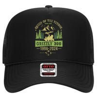 Queen Of The Tetons Grizzly 399 National Park 1996 2024 High Crown Mesh Back Trucker Hat