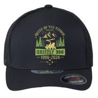 Queen Of The Tetons Grizzly 399 National Park 1996 2024 Flexfit Unipanel Trucker Cap