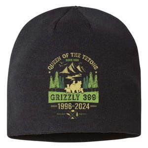 Queen Of The Tetons Grizzly 399 National Park 1996 2024 Sustainable Beanie