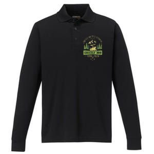 Queen Of The Tetons Grizzly 399 National Park 1996 2024 Performance Long Sleeve Polo