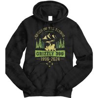 Queen Of The Tetons Grizzly 399 National Park 1996 2024 Tie Dye Hoodie