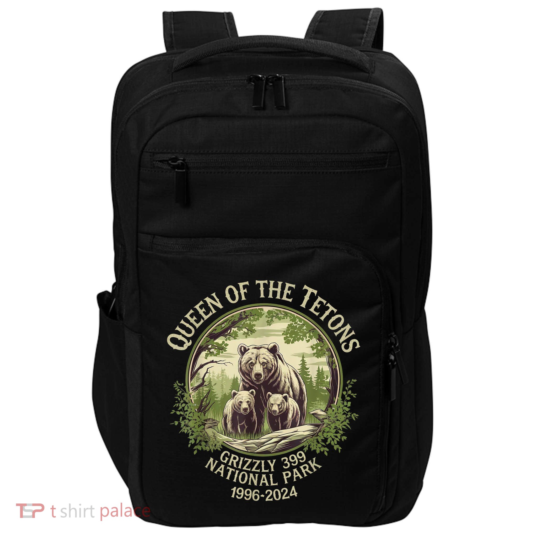 Queen Of The Tetons Grizzly 399 Wildlife Preserve 19962024 Impact Tech Backpack