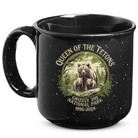 Queen Of The Tetons Grizzly 399 Wildlife Preserve 19962024 15oz Campfire Ceramic Mug