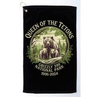 Queen Of The Tetons Grizzly 399 Wildlife Preserve 19962024 Golf Towel