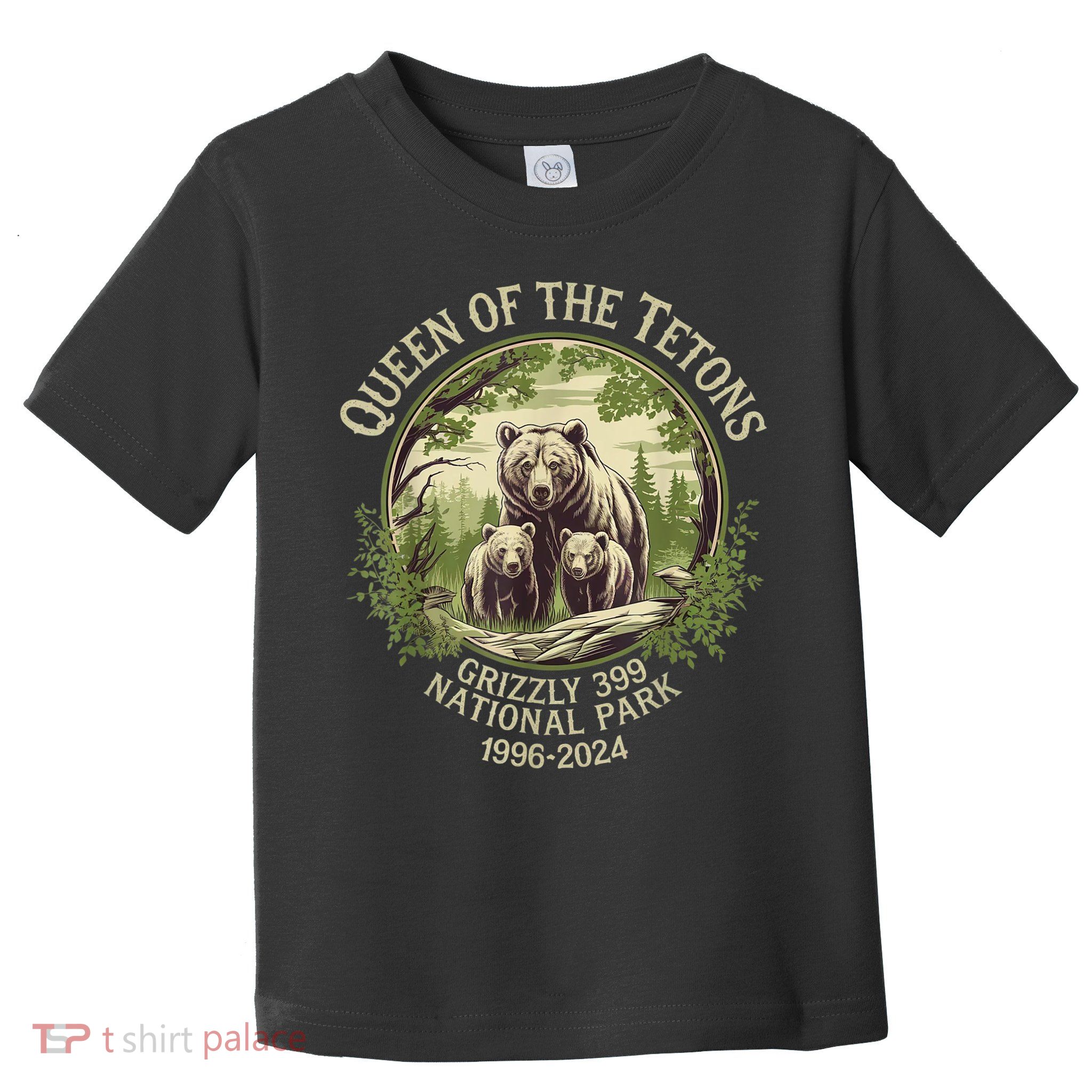 Queen Of The Tetons Grizzly 399 Wildlife Preserve 19962024 Toddler T-Shirt
