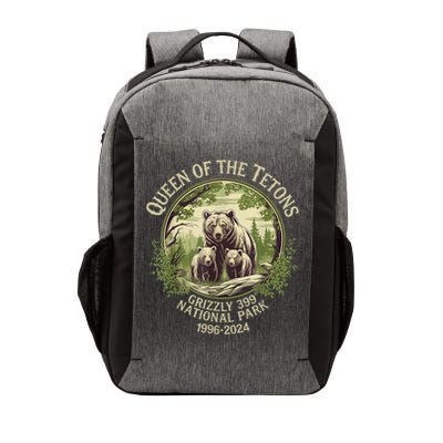 Queen Of The Tetons Grizzly 399 Wildlife Preserve 19962024 Vector Backpack