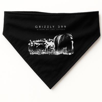 Queen Of The Tetons Grizzly 399 National Park Preserve USA-Made Doggie Bandana