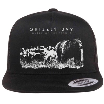 Queen Of The Tetons Grizzly 399 National Park Preserve Flatbill Hat